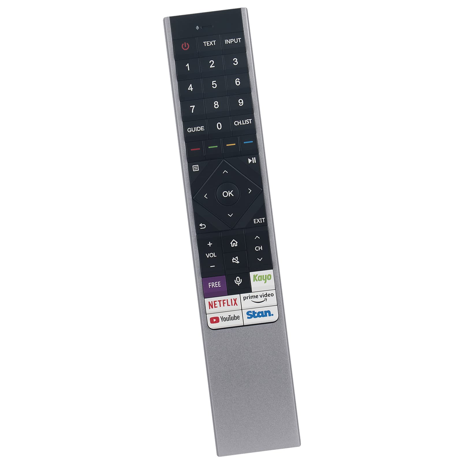 AULCMEET Telecomando Sostitutivo ERF6N64H Per TV Hisense 4K OLED – Compatibile Con 65A85K, 65U7KQ, 55U8KQ E Altri