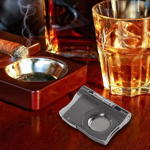 Coupe-cigares en acier inoxydable contre le tabac effrité