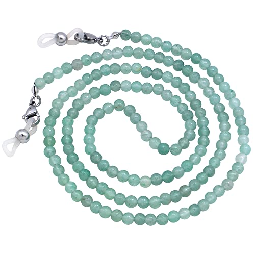 Kai Top Eyeglass Chain Sunglass Chain Fashion Natural Stone Beaded Mask Lanyard Chain Face Mask Holder Chain For Women Men #TOP11