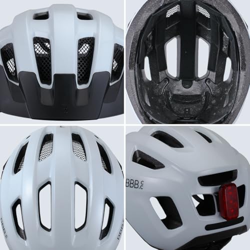 Casco de ciclismo BBB Condor 2.0 negro contra impactos y sol M 2