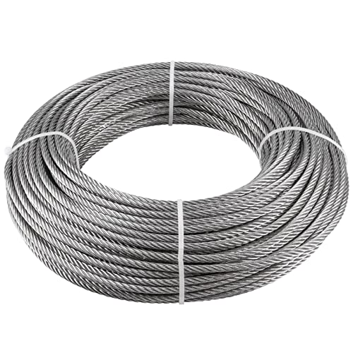 Câble métallique de terrasse et garde-corps en acier pour jardin épuré