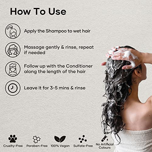 Botanic Hearth Biotin Shampoo and Conditioner with Collagen | Fights Hair Loss & with Korean Ginseng & Turmeric, Conditioner Promotes Hair with Avocado and Coconut | 16 fl oz x 2