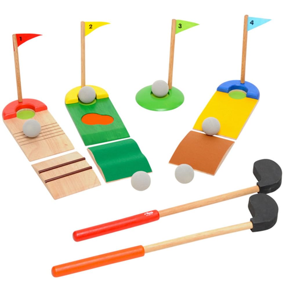 ボイラ　Edute VOILA ゴルフ　セット　モンテッソーリ　木製おもちゃ Amazon | エデュテ 木のおもちゃ 知育玩具 ゴルフ VOILA（ボイラ