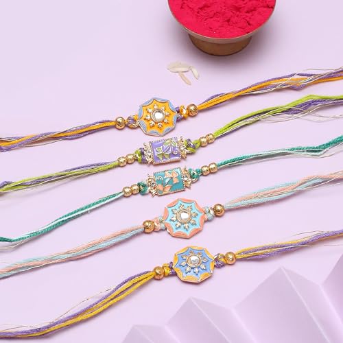 Image of The Purple Tree Rakhis For Brother, Rakhi for bhai, Rakshabandhan Gift, Rakhi Gift, Best Rakhi For Brothers
