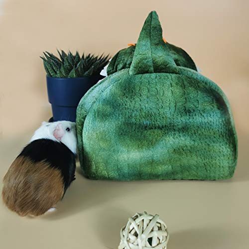 LEFTSTARER Hedgehog Guinea Pig Cage Bed Small pet Animals House Accessories, Guinea Pig Toys House Nest Hamster Supplies Habitat Ferret Rat - Thumbnail 7