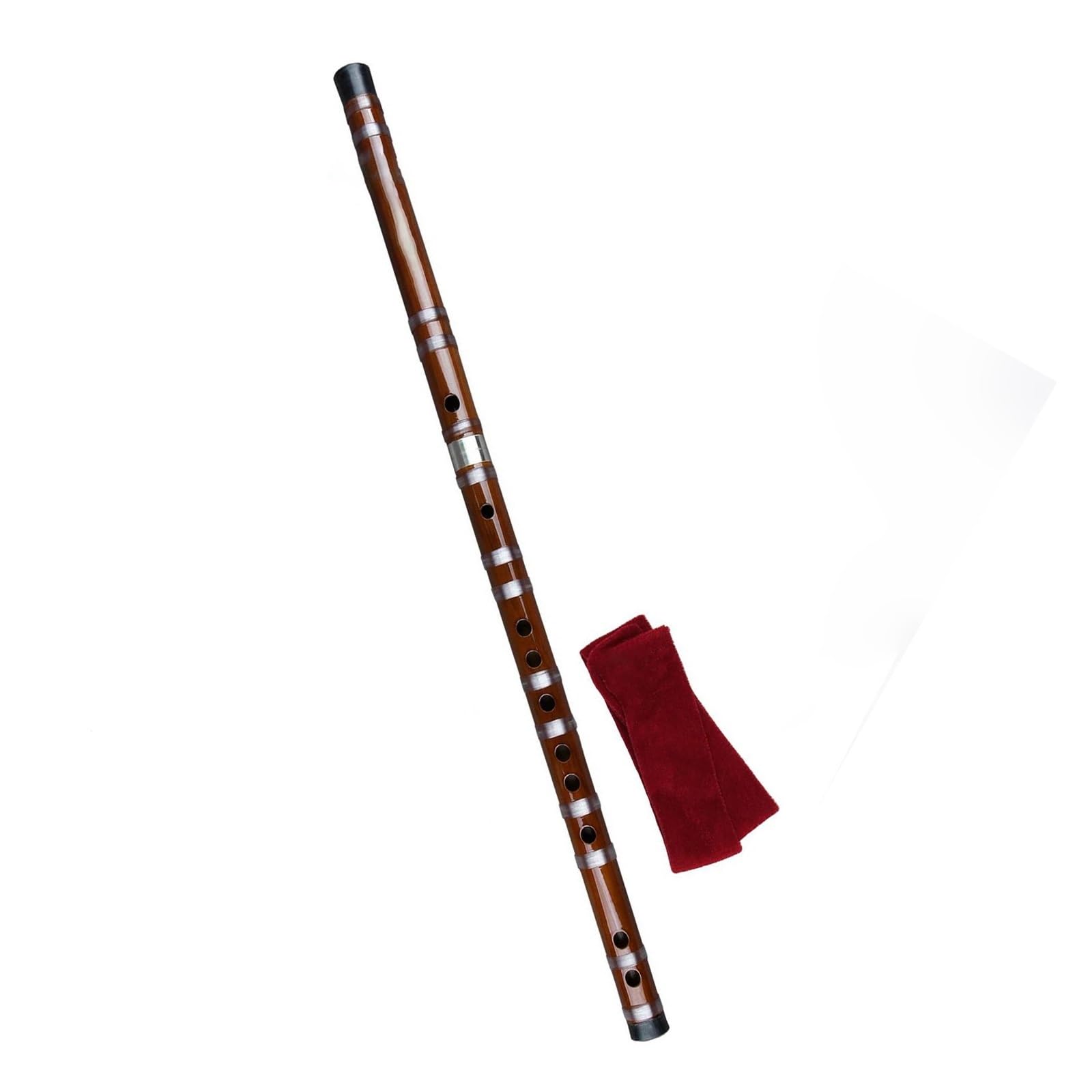 E Tonart Handgefertigtes Bambusflöte Holzblasinstrument Professionell Mit Saite Geeignet Für Anfänger Professionelle Bambusflöte Traditionelles Instrume