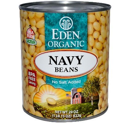 Eden Foods Bean Can Navy Org