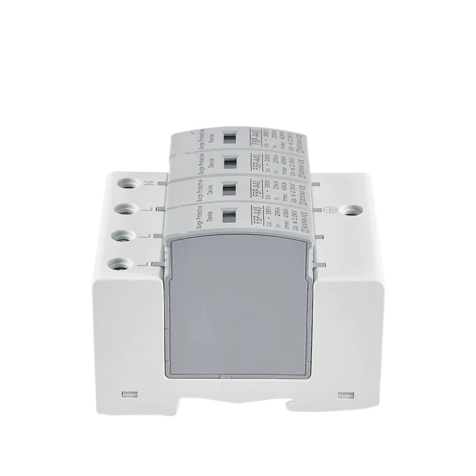 Protector contra sobretensiones y pararrayos SPD AC 4P 420V Protección contra sobretensiones Protección contra Rayos Protector contra sobretensiones Pararrayos de bajo Voltaje