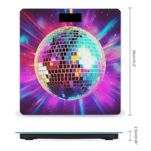 Báscula digital de baño Space Disco Ball miniatura 2