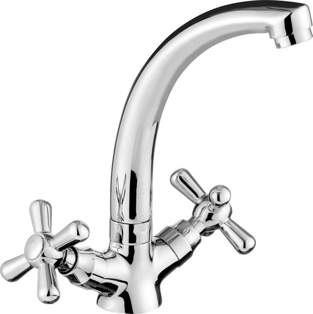 Deante; Grifo del fregadero SYMETRIO (BOS_020D); Color: cromo