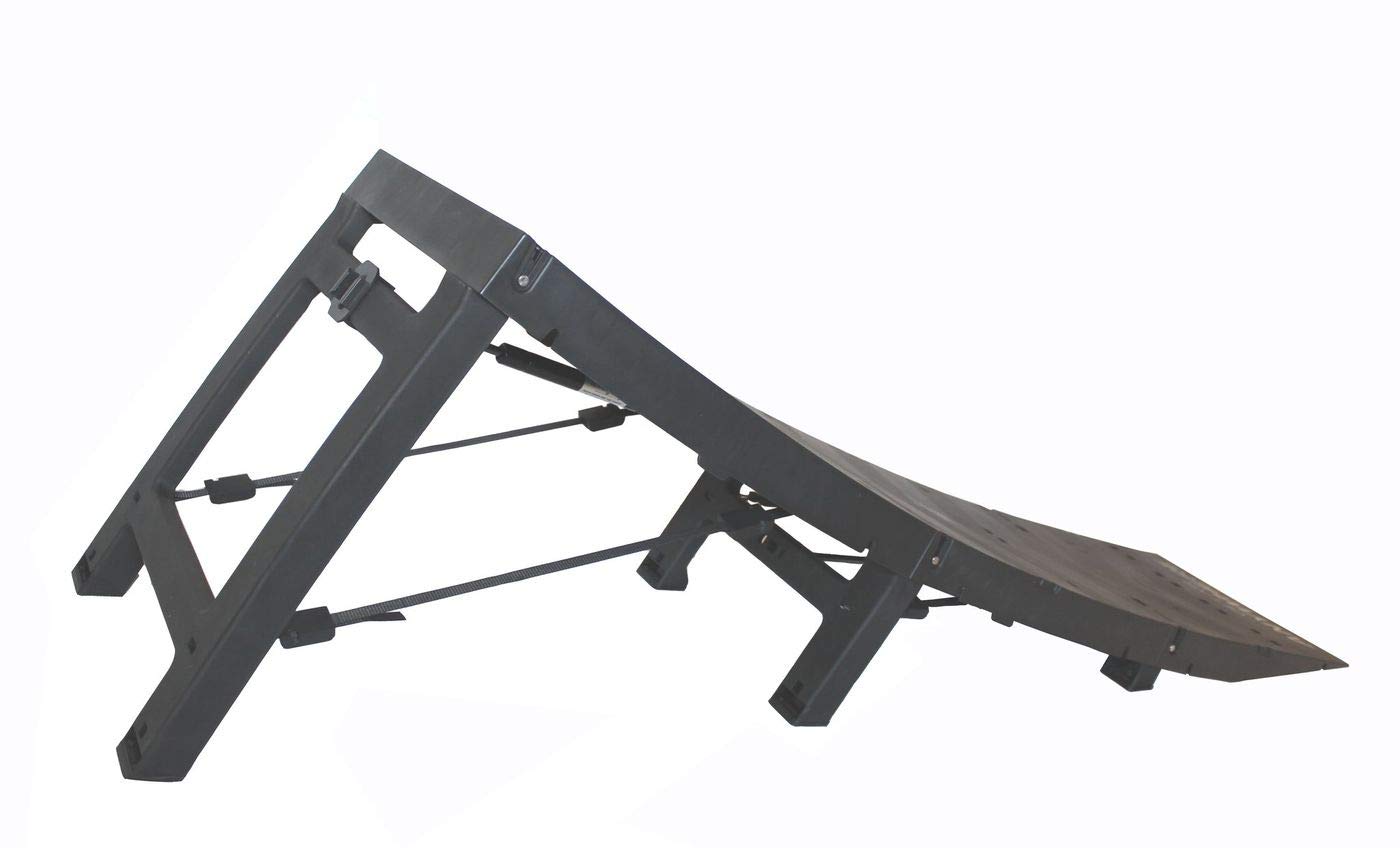 Lightweight Portable Launch Ramp which Folds into a Backpack