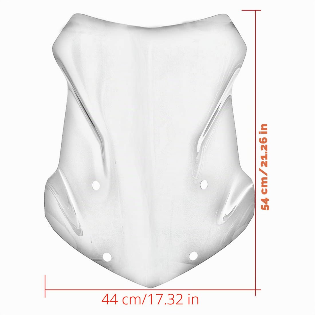 Deflectores de Parabrisas de Motocicleta para R1200GS LC 13-18 / R1200 GS LC ADV 14-18 / R1250GS 18-19 / R1250GS Adventure 2019
