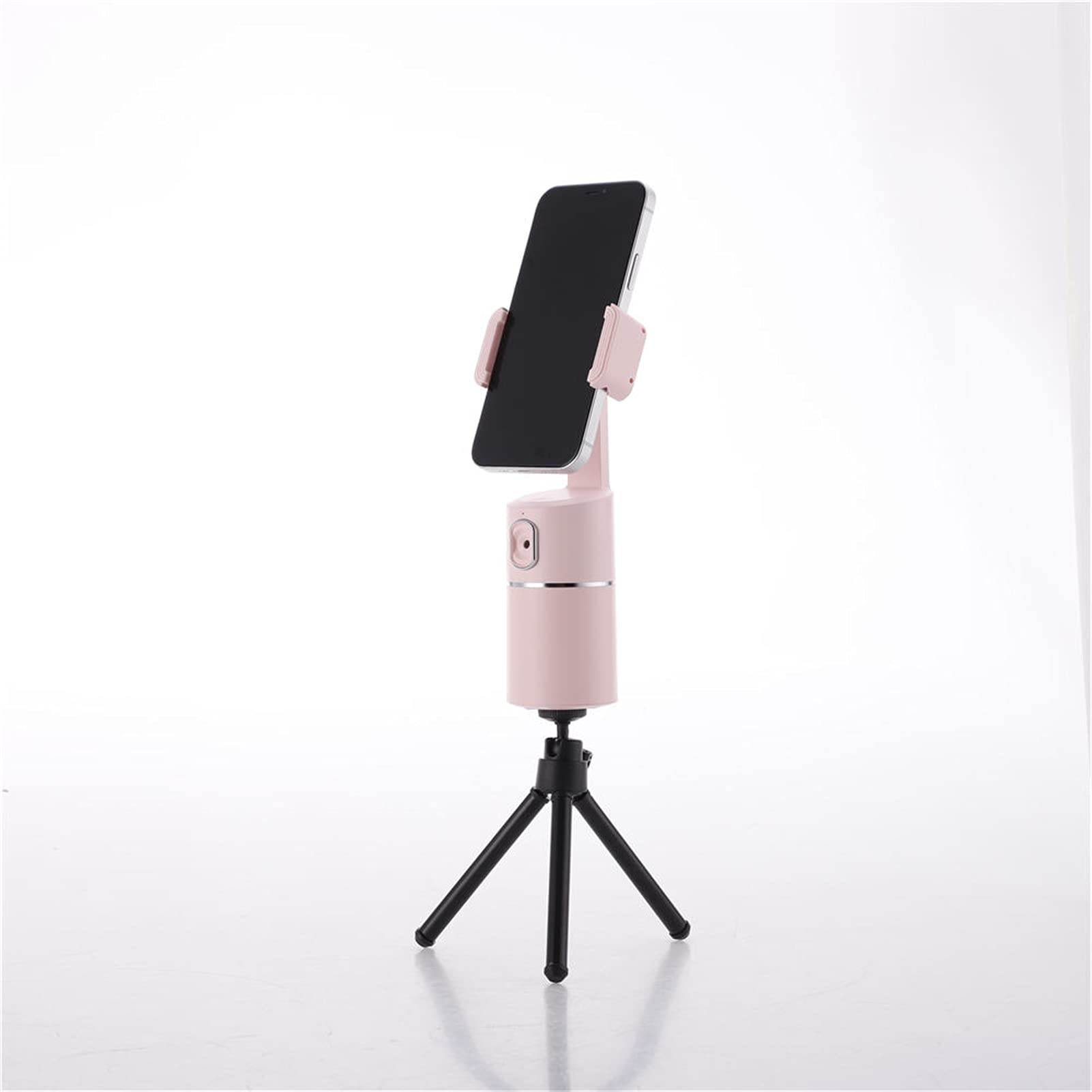 SCRUBY Automatyczne śledzenie twarzy, stabilizator gimbala, inteligentny uchwyt do fotografowania, 360, obrotowy telefon gimbal do nagrywania vlogów na żywo, nagrywanie wideo, kij do selfie, czarny