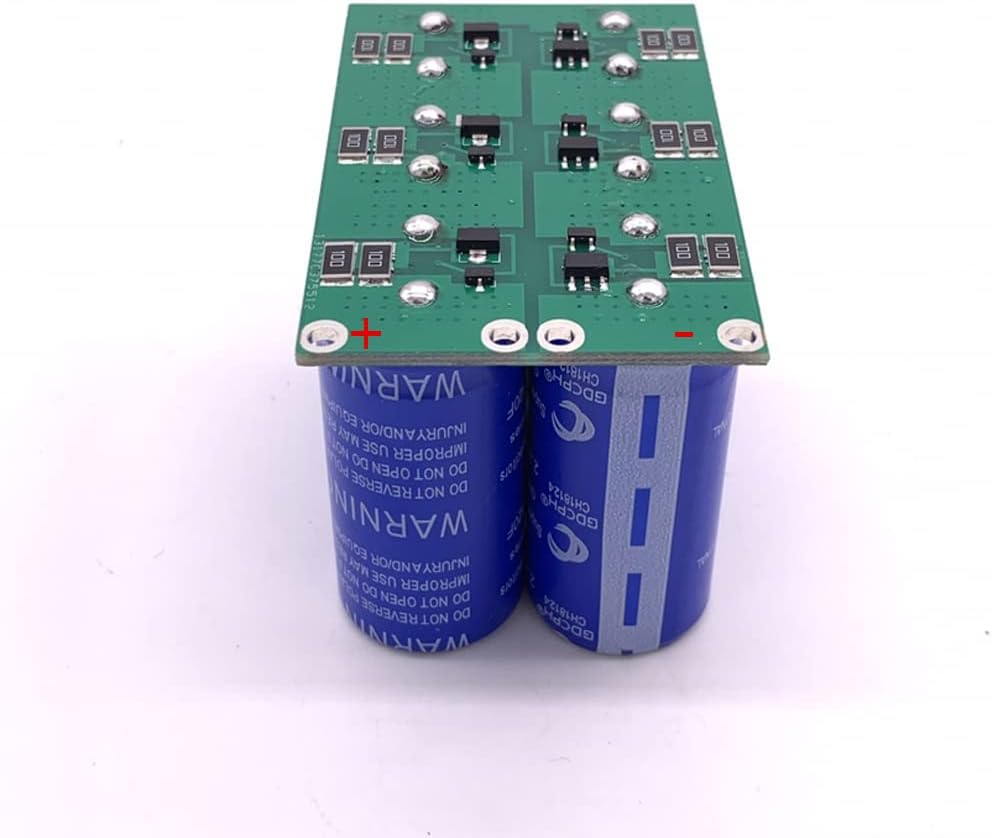 6 Pieces/Set 2.7V 120F Super Capacitor Double Row with for Board 16V 20F High Frequency Low Ultracapaci