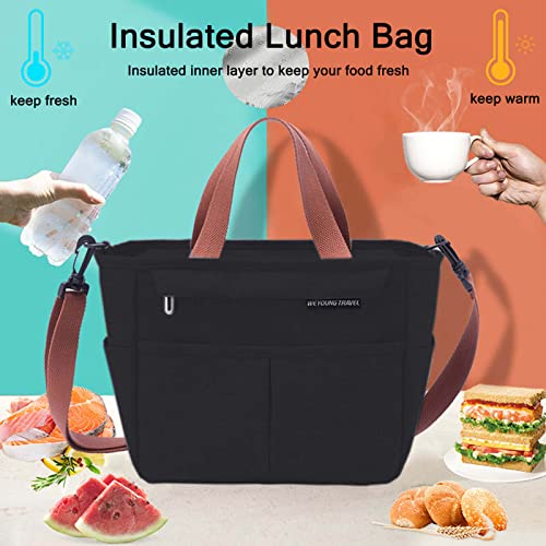 Gurenon Insulated Lunch Bag Lunch Box For Men & Women, Lunch Tote Bag, Cooler Lunchbox, Reusable Lunch Box Bag, Insulated Lunch Box For Work Picnic Or Travel #TOP1