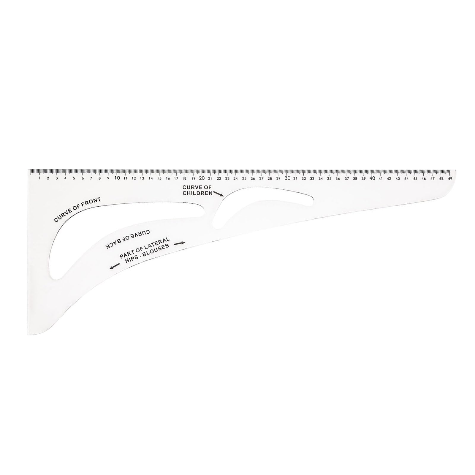 Rgybao A Quilting Rule With High Visibilities Markings Corner Rule Patchwork 90 Degreee Drawing Multipurpose Precisions Cutting