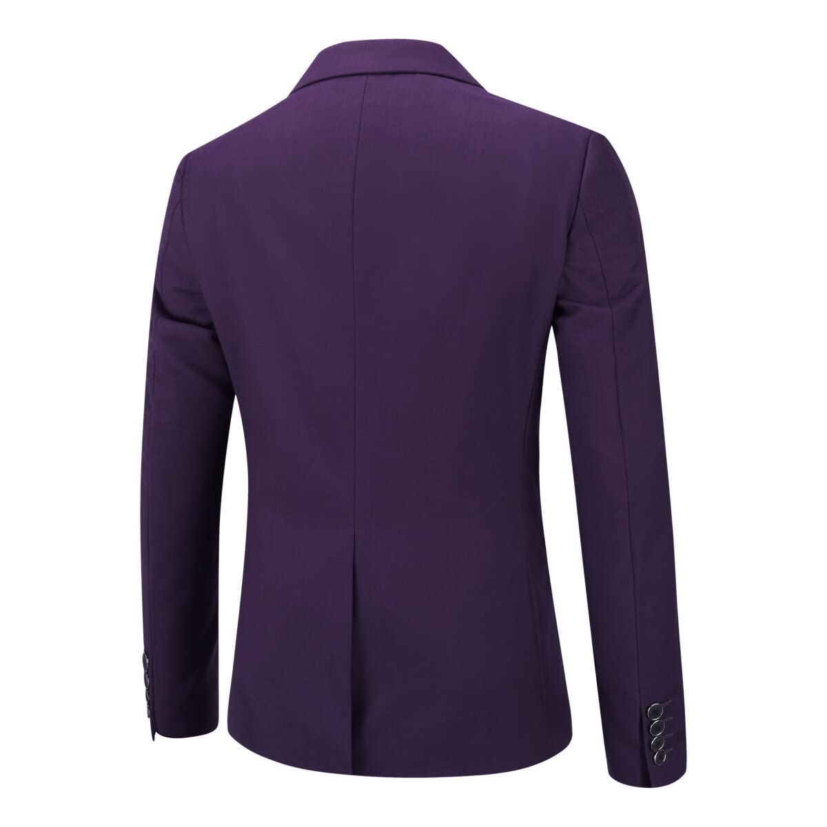 Allthemen Abito da Uomo 3 Pezzi Slim Fit Completo Formale da Matrimonio Un Bottone Giacca Gilet Pantaloni