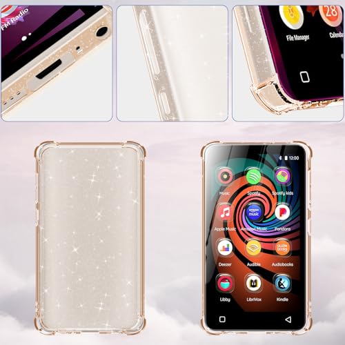 image for Aippdo Case for innioasis G1 G3 Mp3 Player,TPU Clear Cover for Mp3 Pla