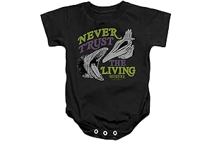 Popfunk Beetlejuice Never Trust The Living Infant Baby Onesie