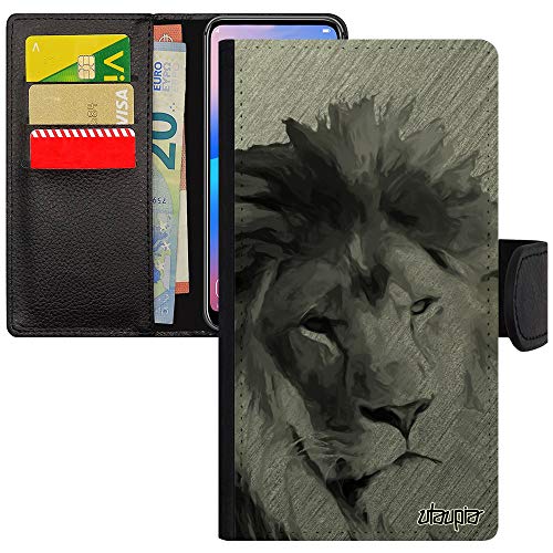 Coque iPhone SE 2022 lion aimantée pour fixer votre mobile en voiture