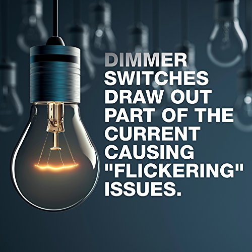 Aeotec Bypass for Nano Dimmer, Load Resistor and Dummy Load for dimmer, TRIAC dimmer switches to fix Light Flickering Issue