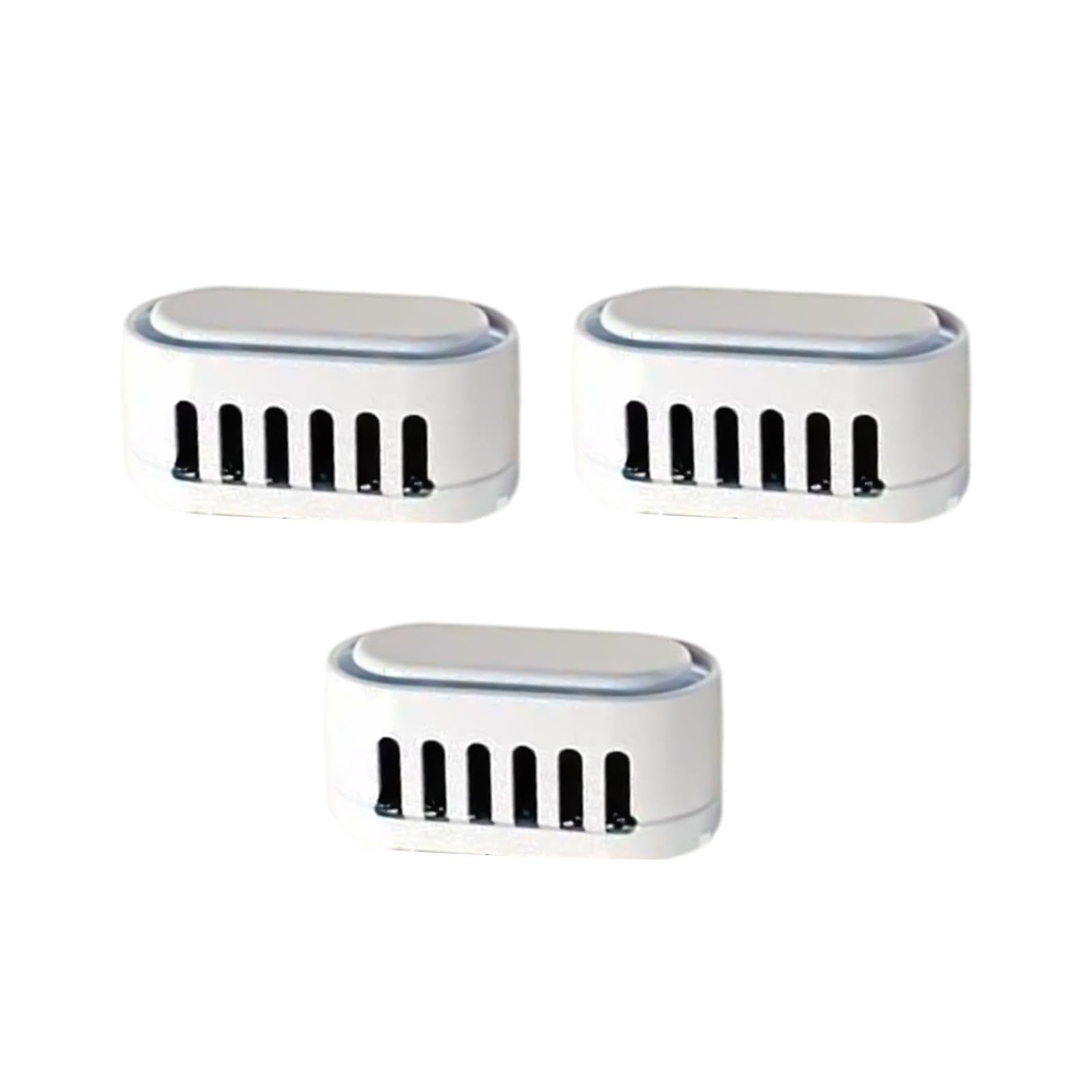 3X Désodorisants pour Litière, éliminateur d'Odeurspour Litière Chat, Intelligent pour Litière éliminer Les Odeurs d'animaux Domestiques, Parfum Frais, Installation Facile