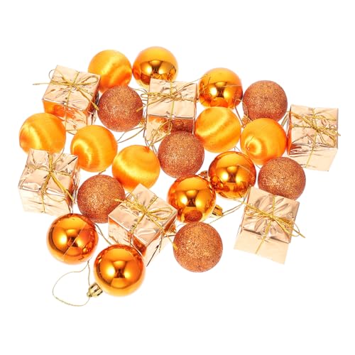 Ipetboom 24 Stück Teiliges Christbaumkugel in Antikem Bruchsichere...