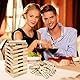 Umllpet Deutsch Stapelspiel aus Holzblöcken für Paare, 48 Stück The Lust Tower Blocks, Naughty für Erwachsene, Love & Naughty Stapelturm Holzblöcke, Erotikspiele Sex Spiele Paare Spiel für Erwachsene