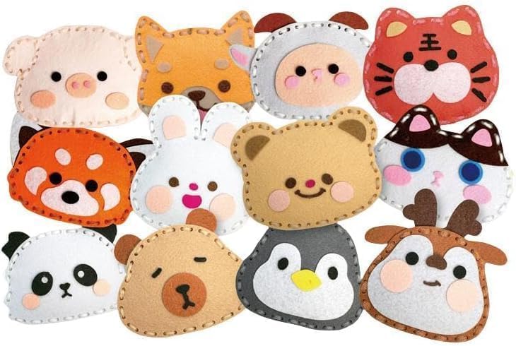 Amazon | Homilius 動物 手芸キット 子供用 ハンドメイド 森の動物