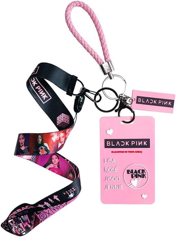 Blackpink Persona Badge Holder - Silicon ID Card with Detachable Blackpink Persona Badge Holder - Silicon ID Card with Detachable