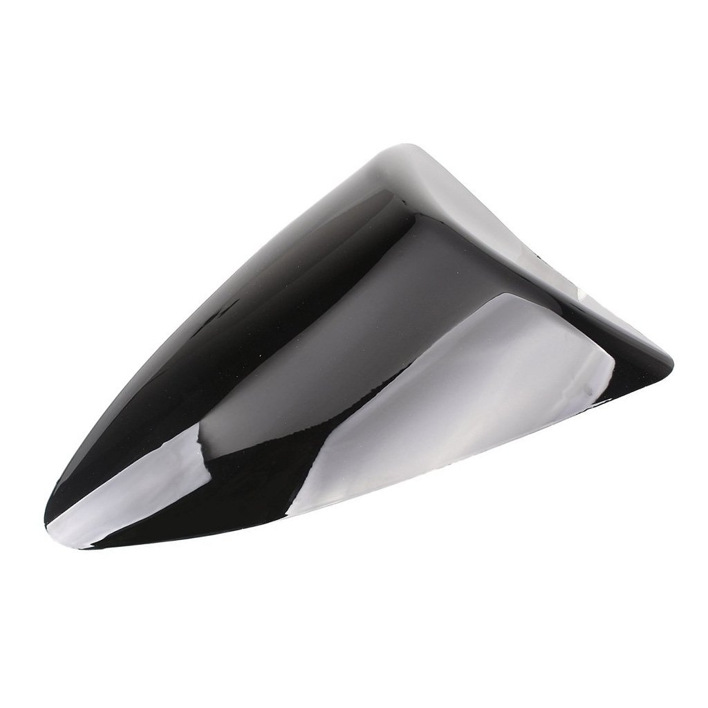 Motorrad Passagier Hinten Beifahrer Sitz Motor Verkleidung Hard Cover für Kawasaki Ninja ZX6R 2007-2008 (Schwarz)