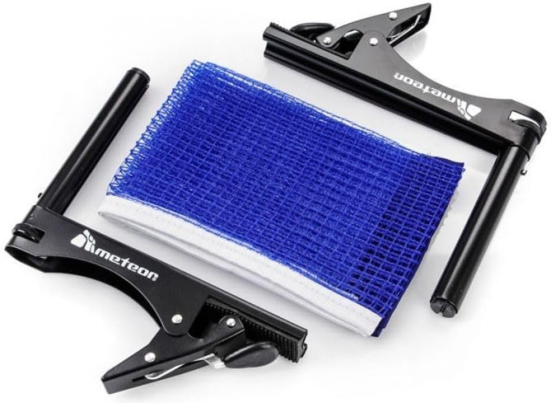 meteor Table Tennis Net with Brackets Clip