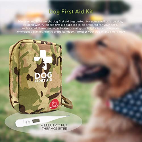 Pet First Aid Kit, Home Travel Emergency First Aid Kit, Including 72PCS Premium Items - Image 8