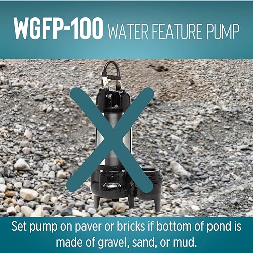 Little Giant WGFP-100, 115V, 1 HP, 6400 GPH Water Feature Pump, 19' cord by Little Giant - Image 6