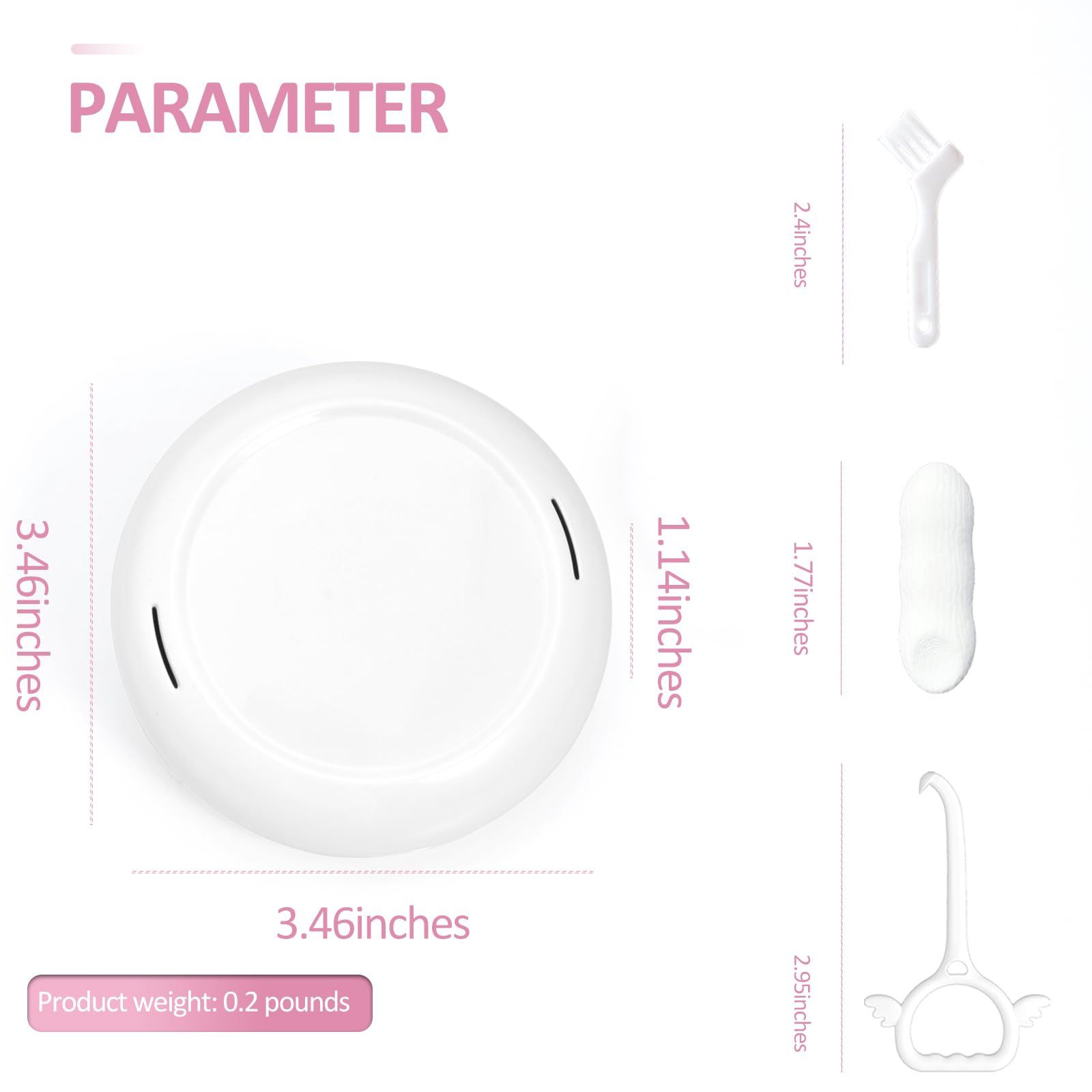 Funda de retención delgada con agujeros de ventilación, bonita caja de soporte dental con herramienta de extracción de retenedor y cepillo compatible con protector nocturno y protector bucal