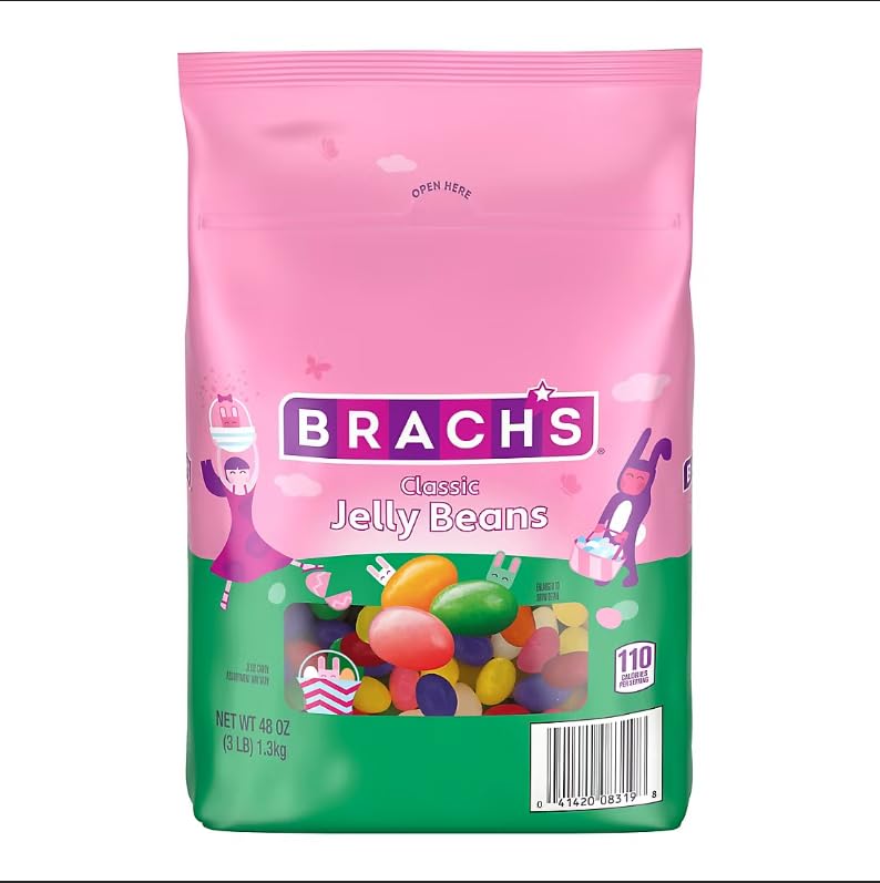 Brach's Easter Classic Jellybeans, 48 oz Bulk Bag