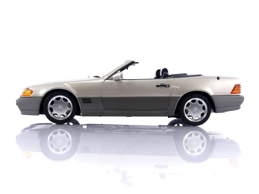 未使用　ノレブ 1/18 メルセデスベンツ 500SL 1989スモークシルバー Amazon.co.jp: ノレブ 1/18 メルセデスベンツ 500 SL 1989