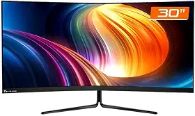 Monitor Gamer Ultrawide Curvo 30 Primetek 30a3m, 200hz, Wfhd, Hdmi/dp, Painel Va