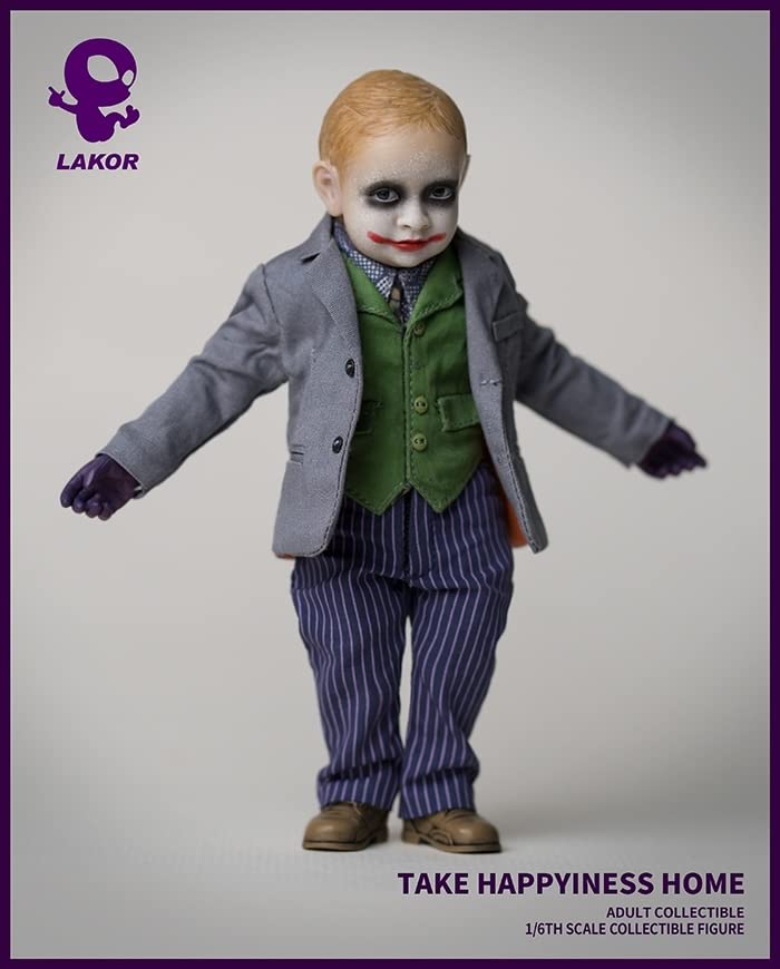 Lakor製BabyJOKER2.0 1/6 アクションフィギュア Amazon.co.jp: ベビー ジョーカー パープルコート版 レイカー