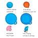 SACRONS-Can Covers/3 Pack/Universal Silicone Food Can Lid Cover for Pet Food/Fits Most Standard Size Dog and Cat Can Tops