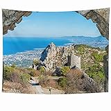 El tapiz se puede utilizar como tapiz, colcha, mantel, decoración de dormitorio, sábana de picnic, mantón de playa, manta, etc.