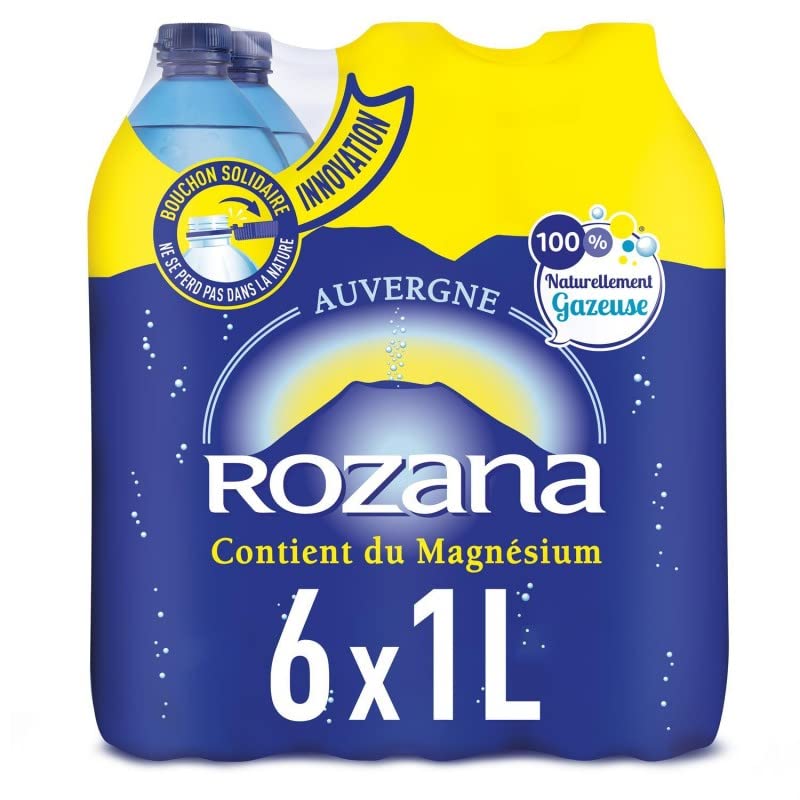 ROZANA - Eau Naturelle Naturellement Gazeuse 6X1L - L'unité - Offre Special