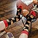 HSELL Mens Colorful Dress Socks Novelty Men Funny Pattern Fashionable Fun Crew Cotton Socks (12 Pairs)