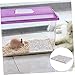 Happyyami 1pc Cooling Marble Pet Board for Hamsters Rabbits Guinea Pigs Medium Summer Cooling Plate Random Patterns Absorbs Heat Keeps Pets Comfortable