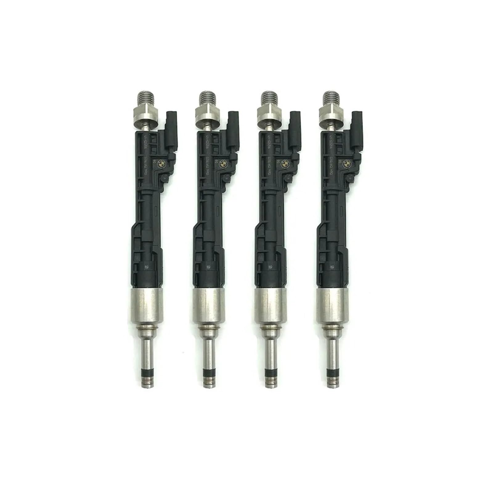 for BMW X6 X5 X3 X1 535i for XDrive 335i 135i 640i 740Li 740i Gran Coupe GDI Fuel Injector 13647597870 0261500109 Fuel Injector(4pcs)