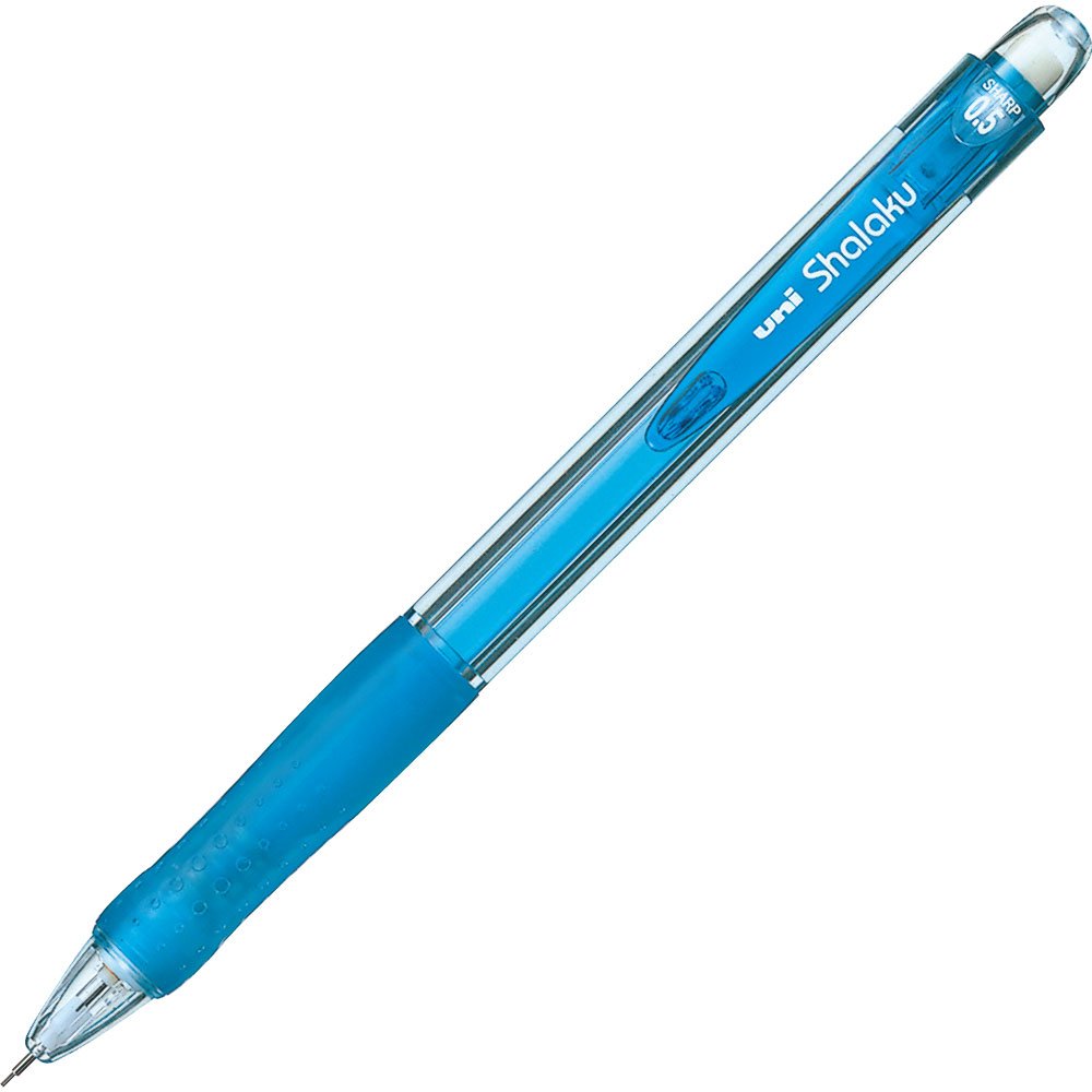 Amazon.co.jp: 三菱鉛筆シャープ ベリーシャ楽M5-100 透明水色 T8
