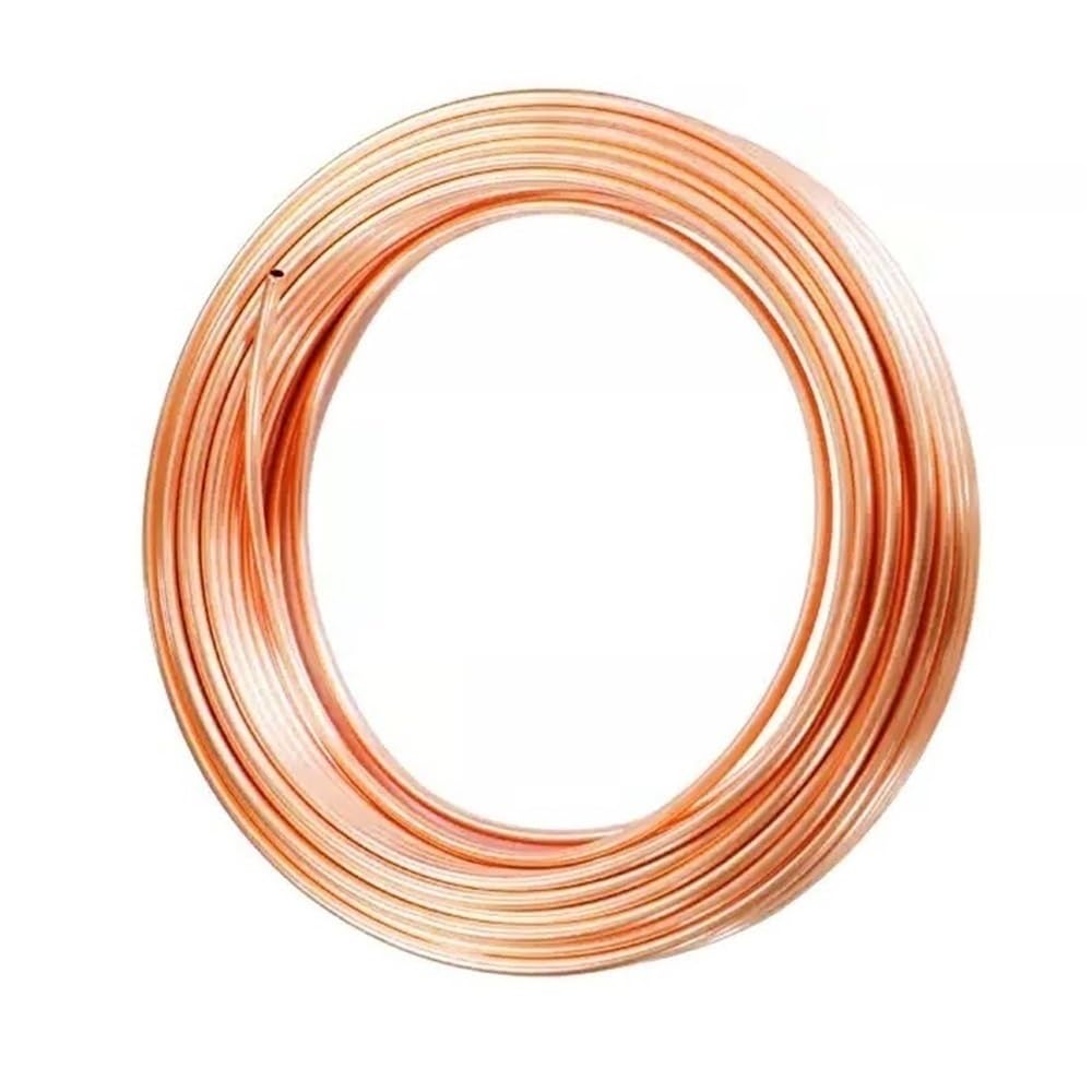 1 unidad de tubo de cobre blando en espiral for equipos de refrigeración, tubo flexible de alambre de cobre puro for circuitos de refrigeración(10METERS*4MM*1MM)