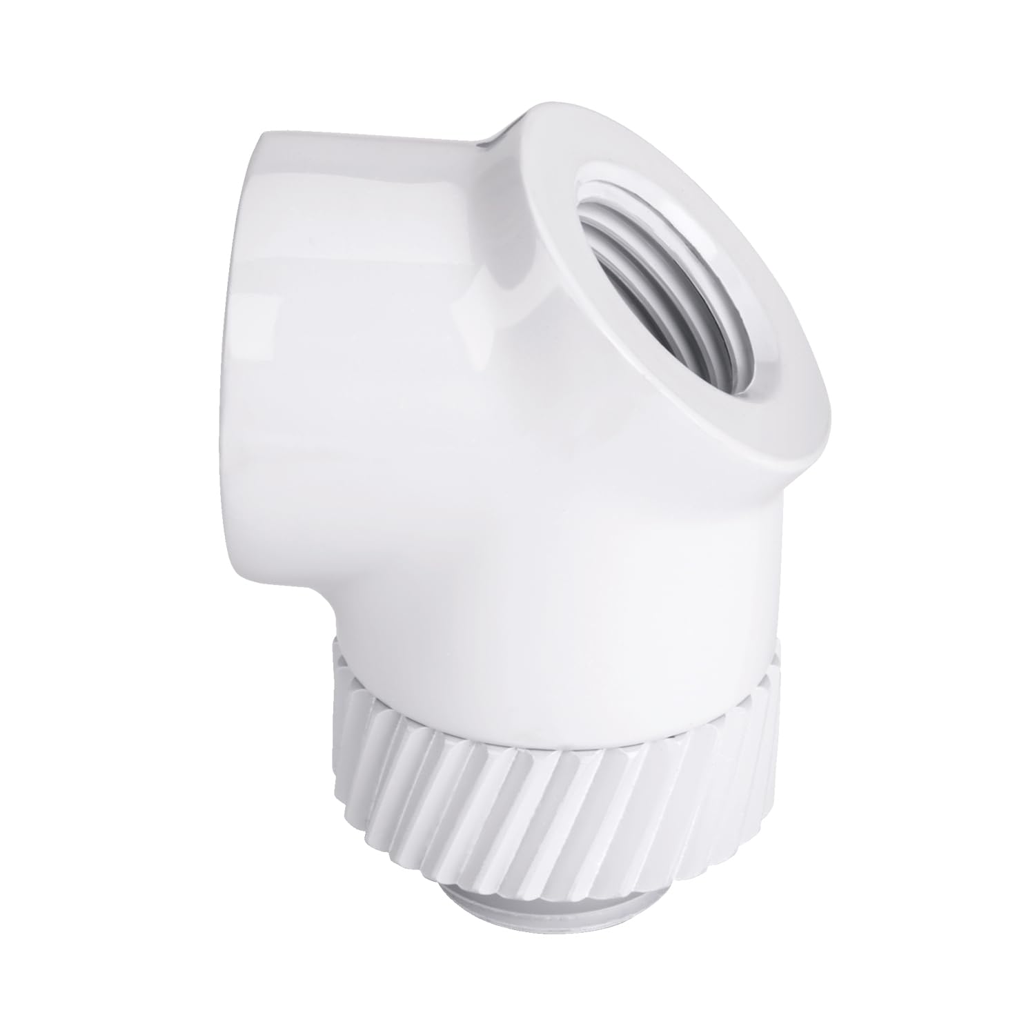 Adaptador de 45 y 90 Grados Thermaltake Pacific Blanco CL-W398-CU00WT-A Evita Dobleces en Tubos