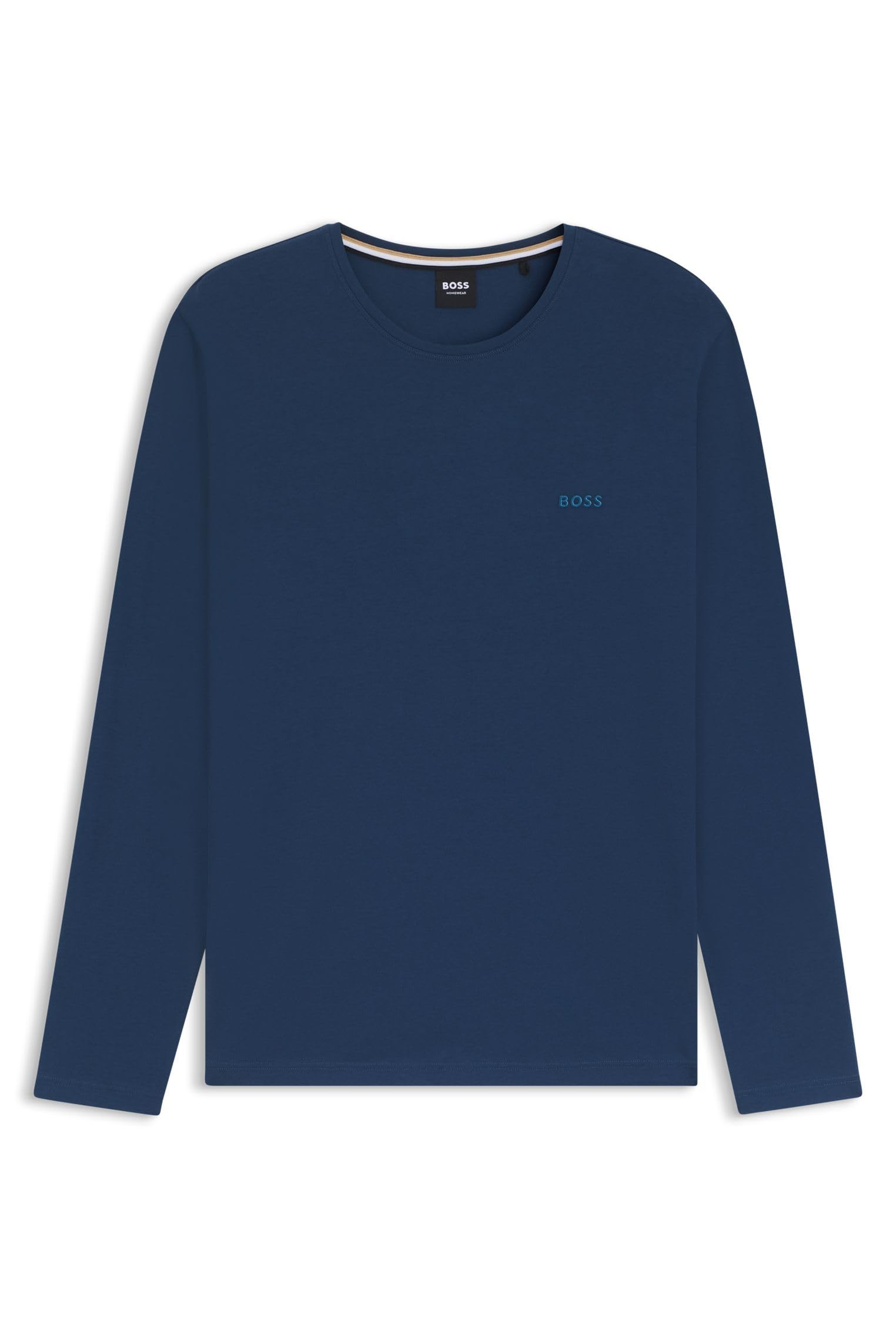 BOSS Herren Mix&Match Ls-Shirt R 10259900 Loungew_Longsleeve