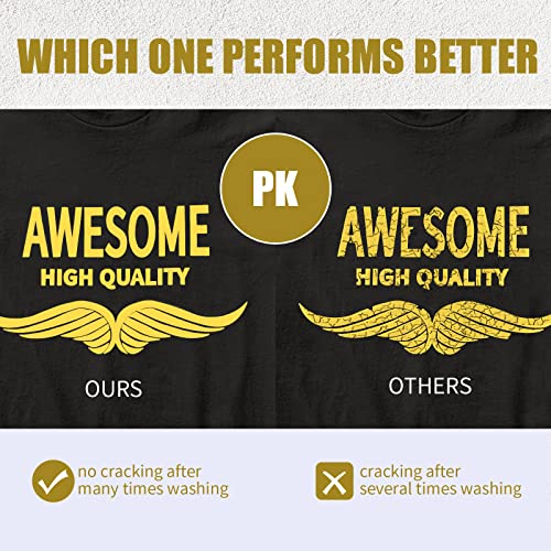 Xseino Heat Transfer Vinyl, 12" X 50Ft Yellow Htv Vinyl Roll With Teflon For Shirts, Yellow Iron On Vinyl Roll For Cricut & Cameo, Easy To Cut & Weed For Heat Transfer Vinyl Design (Yellow) #TOP4